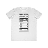 We Move New York Nutrition Facts Tee
